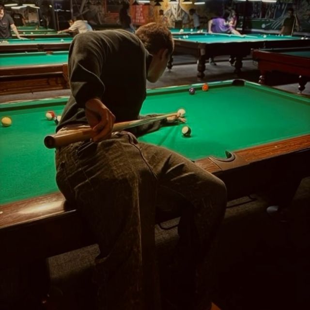 from pool halls to the club room, all that’s missing is you! 🎱