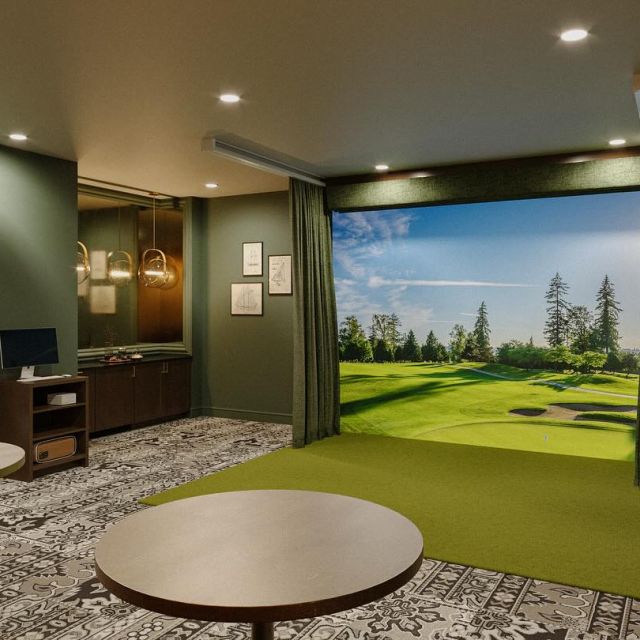 the perfect escape from the summer heat ☀️

our golf simulator stays cool - get verified & join the fun